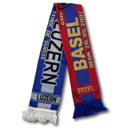 FC Basel / FC Luzern - Schweizer Cupfinal 2007 - Fanschal