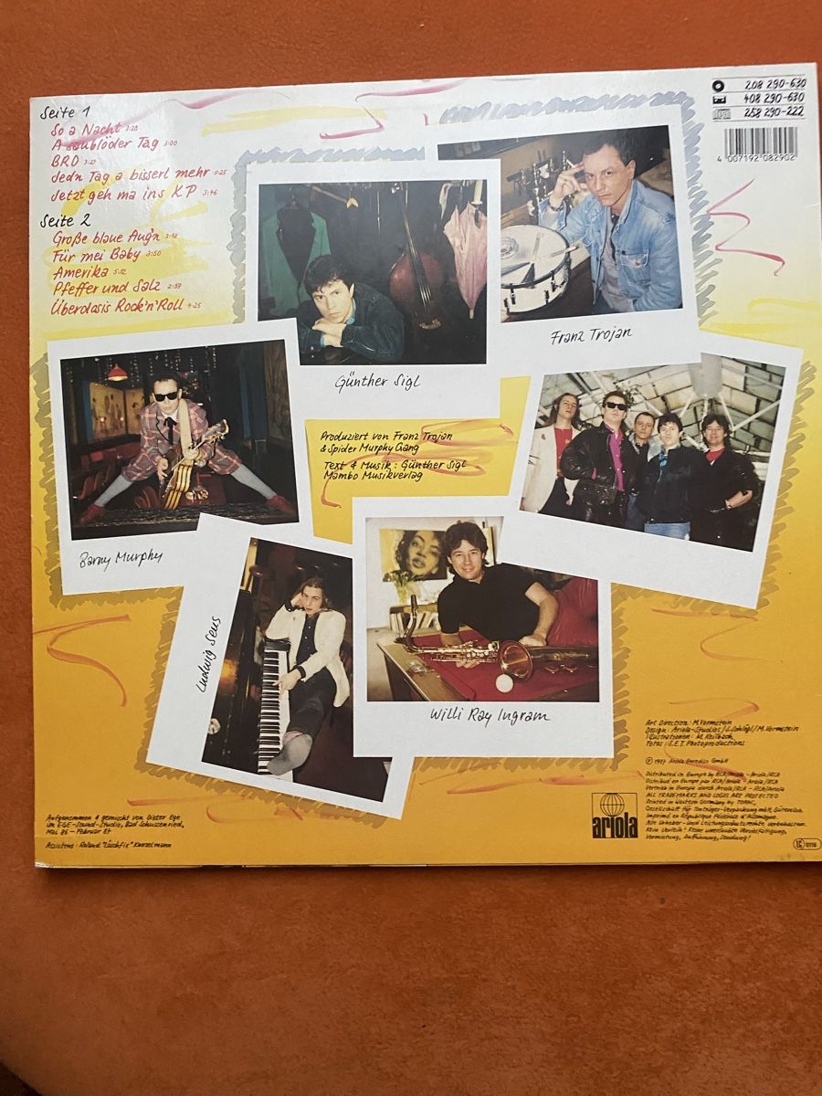 Dischi in vinile: Spider Murphy Gang – Nuovo (secondo la descrizione) da Lengnau BE venduto da most45 1