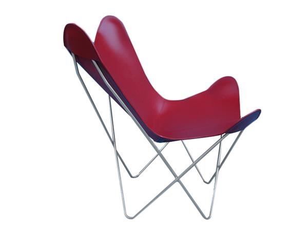 Poltrone: Leder Stuhl BKF Red – Nuovo e nell'imballaggio originale da Arbedo venduto da patagonialeatherrugs 2