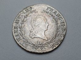🇦🇹 Austria 20 Kreuzer 1809 B AU Brilliant