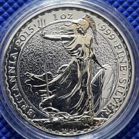 Britannia 2015 1 oz 999 Fine Silver