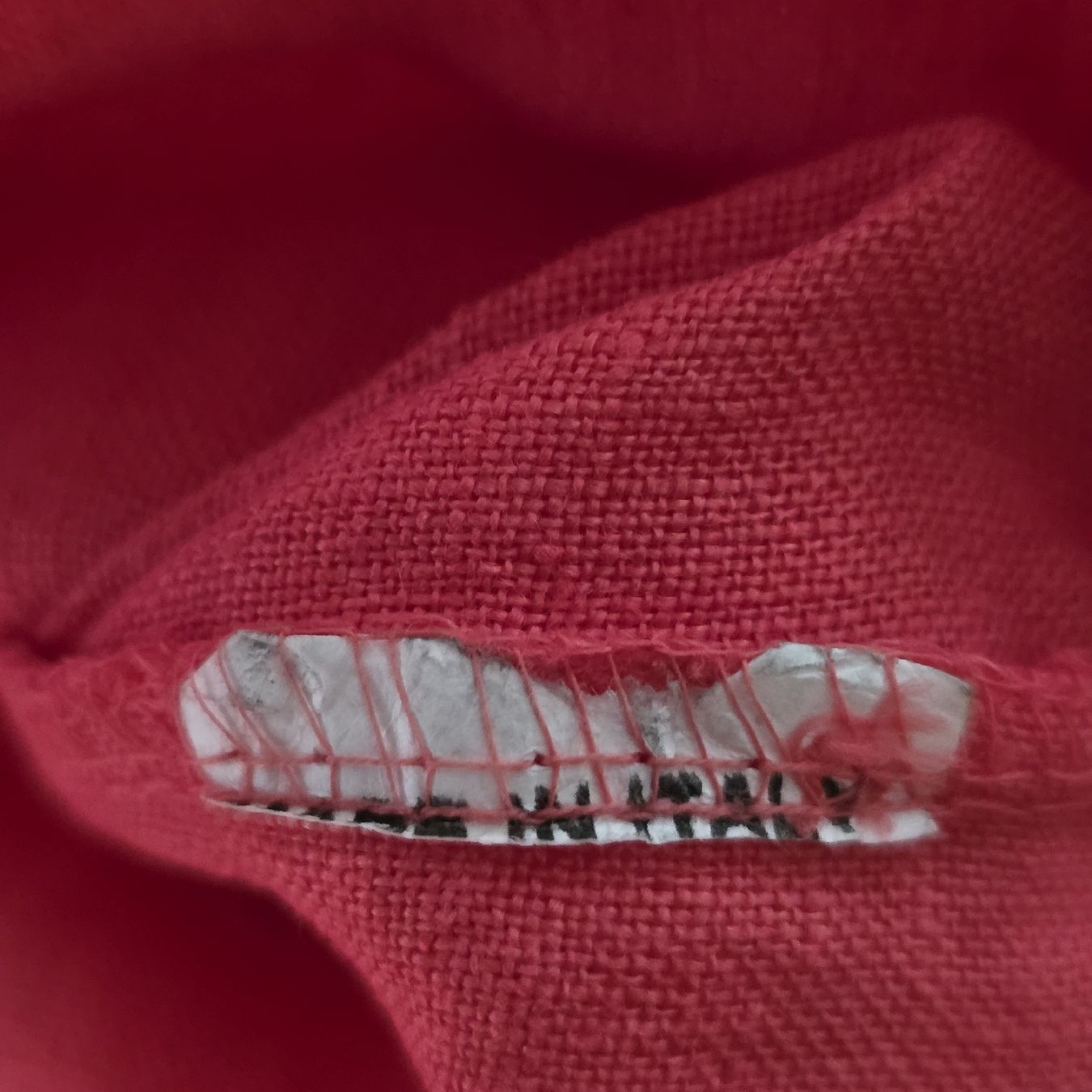 Vestiti: Leinenkleid Gr. M rot, leichte Baumwolle, Maxikleid – Nuovo (secondo la descrizione) da Rheinsulz venduto da Gilea 7