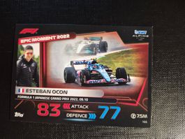 Esteban Ocon BWT Alpine F1 Team Topps Turbo Attax 2023