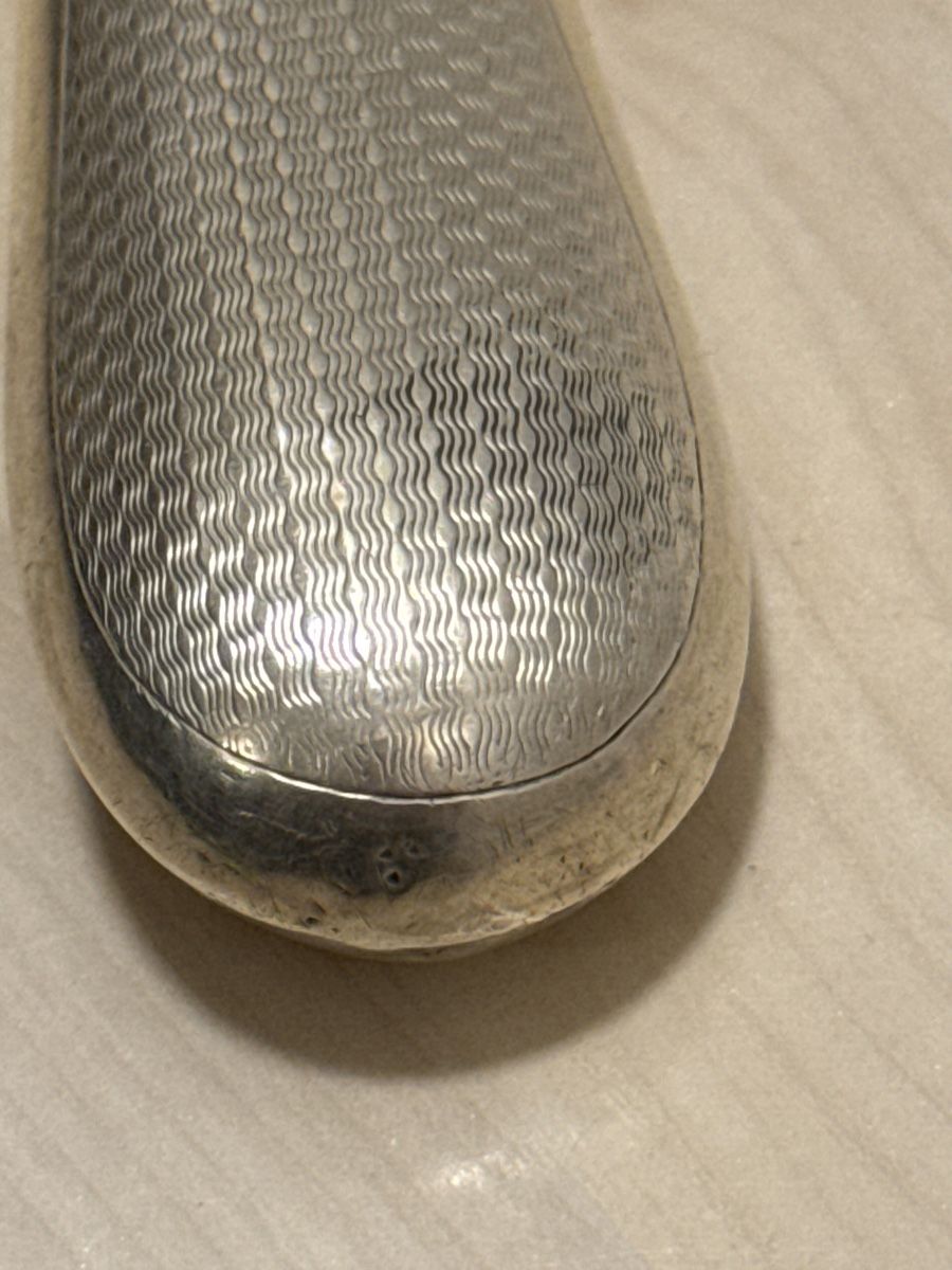 Forchette: Schöne Vintage Silber Fleischgabel / Tranchiergabel – Usato da Grenchen venduto da Lucy68 2