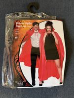 Rotes Cape Fasnacht Halloween mit Kragen, One size