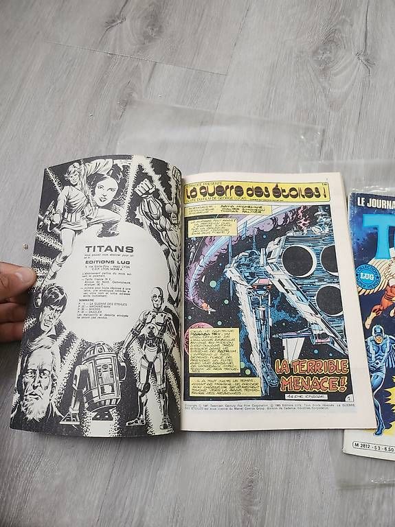 BD: Bande dessiné marvel présente titans 52-53 – D'occasion à Romont FR par Alejandro111 1