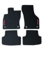Velours Fussmatten VW Golf 7 Golf 7.5 u. Golf 8 mit TSI Logo