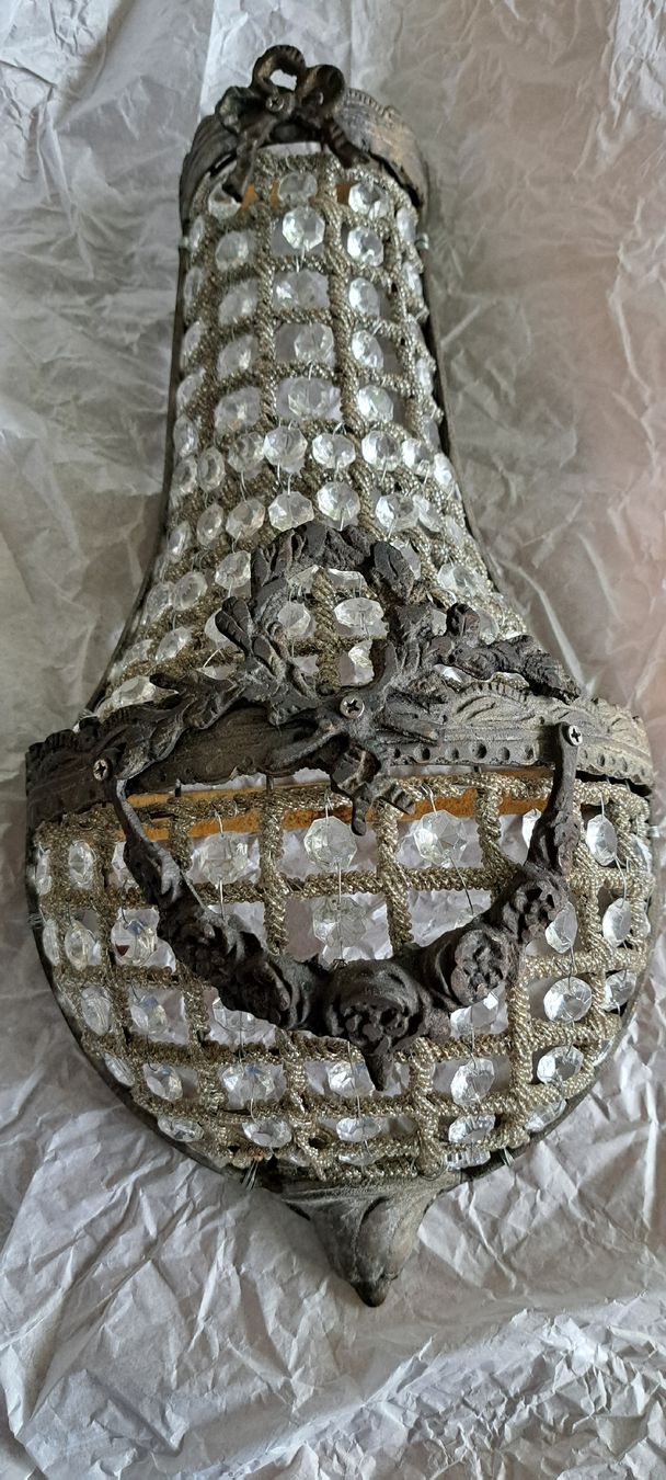 Tutte le decorazioni: Zwei Barock Wandlüster – Usato da Langrickenbach venduto da Eve088 3