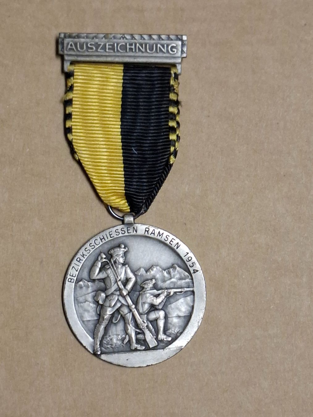 Medaillen: Ramsen 1954 (U730) – Gebraucht aus Schwanden GL von Suvorov 2