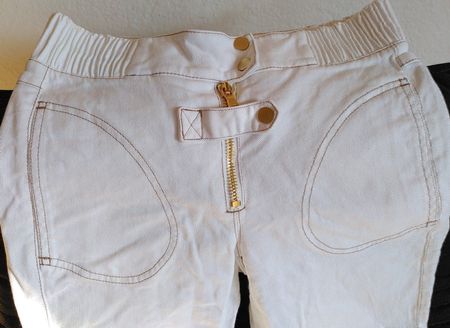 Weisse Hose (Alexander McQueen), Gr. S