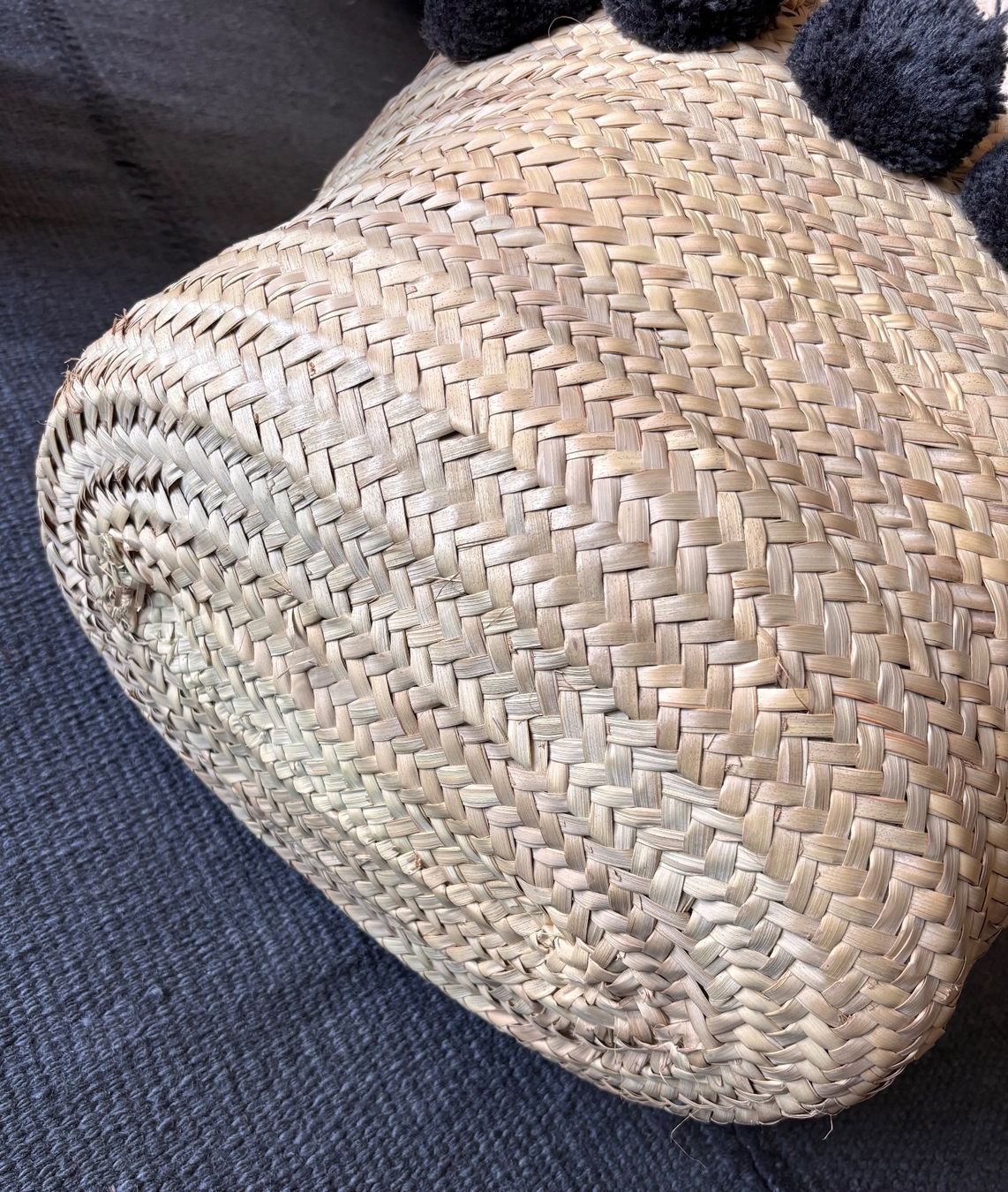 Borse: BOHEMIA Bast Tasche / Strandtasche mit Pompon – Usato da Bennau venduto da Fury3 2