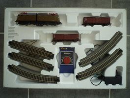 NEU - FS Güterzug E.636 & 2 Spitzdachwagen - STARTSET FS