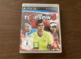 PS3 Game Topspin 4 Federer Tennis Spiel Jeu Sport Sony