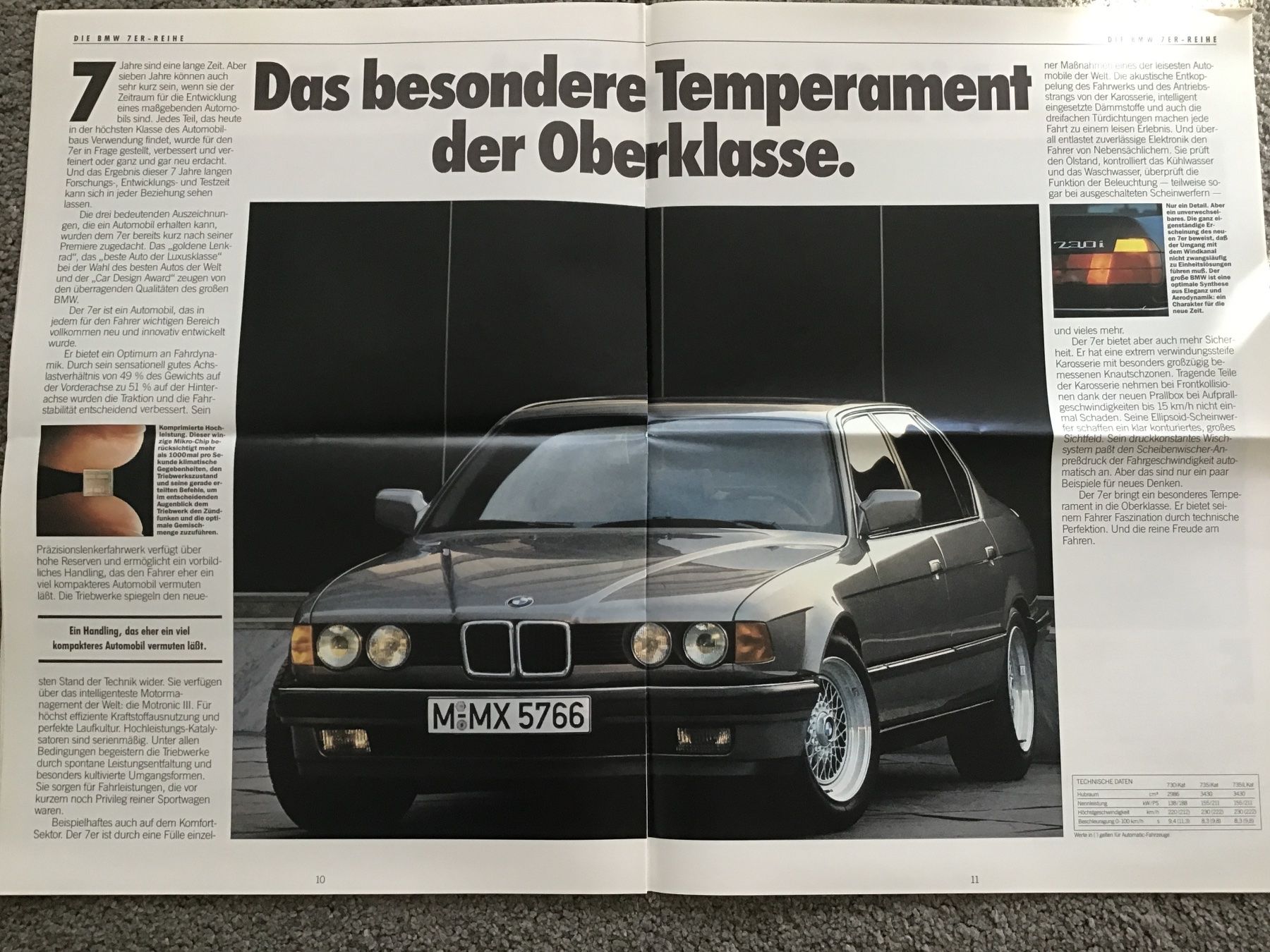 BMW Documenti: BMW Programm Verkaufsprospekt 16 Seiten 2/1987 – Usato da Scherzingen venduto da Starseller62 5