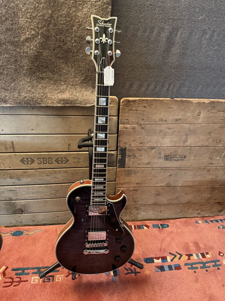 Schecter Instruments de musique: E-Gitarre Schecter Solo-II Custom black burst – Neuf (Voir description) à Ruswil par Mtamaro