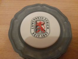 Zinnteller Löwenbräu Zürich