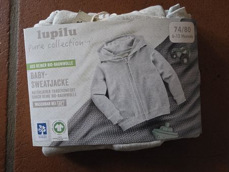 Baby Swatjacke Gr. 74-80