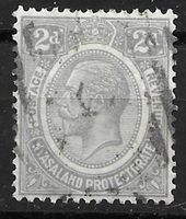 Nyassaland 1921: König Georg V. 2 P grau