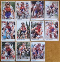 Radsport Team Rabobank 11 original signierte Autogrammkarten