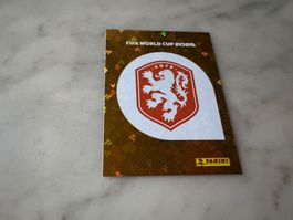 Panini FIFA Fussball WM 2026 Sticker Wappen Holland NED 1
