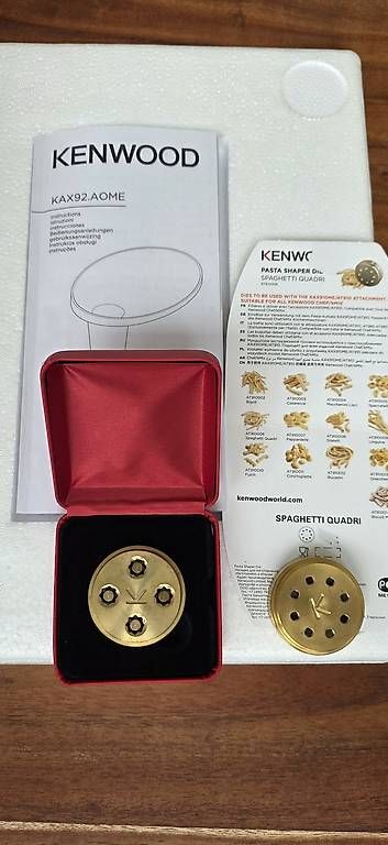 Kenwood Elettrodomestici da cucina: Kenwood Pasta Shaper mit 2 Messing Matritzen – Usato da Ersigen venduto da LuOe78 2