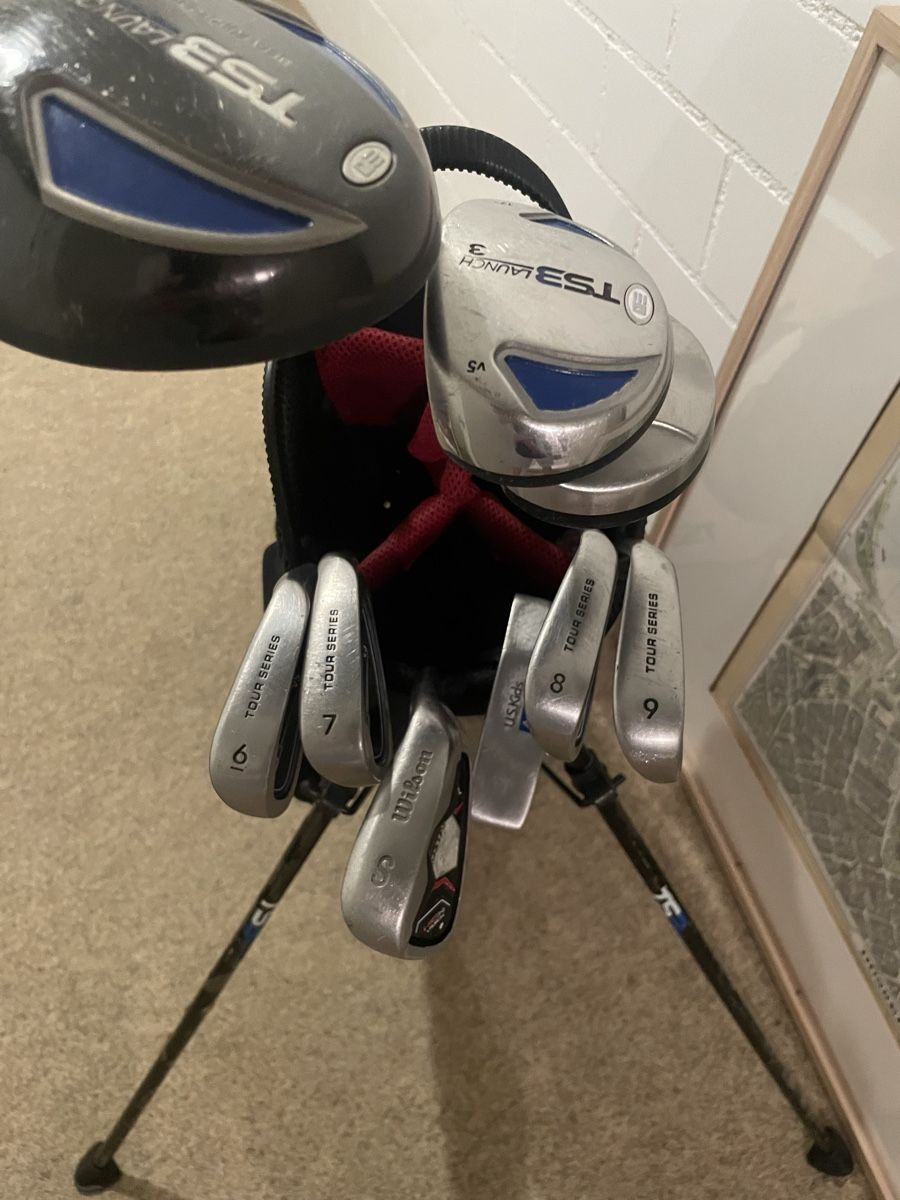 Mazze & Set: US Kids Golf Bag mit Schlägern – Usato da Zug venduto da sve_ck27 2