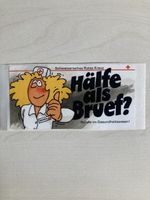AUFKLEBER - Schweizerisches Rotes Kreuz: Hälfe als Bruef?