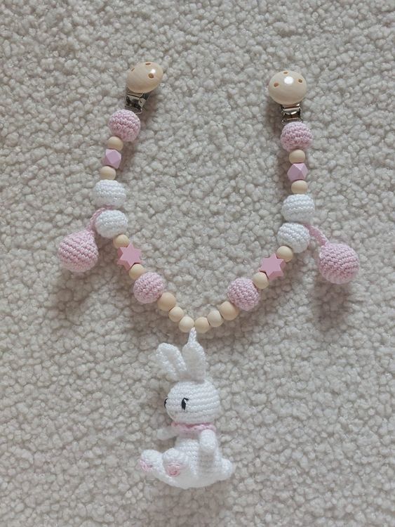 Jouets: Kinderwagenkette Hase – Neuf avec emballage d'origine à Bleienbach par babyhandgemachts 1