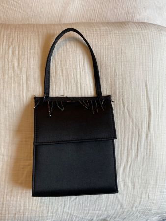mini sac noir vintage