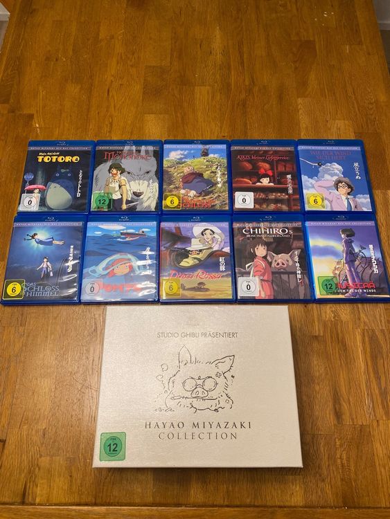 Studio Ghibli Hayao Miyazaki Collection Blu Ray Acheter sur Ricardo