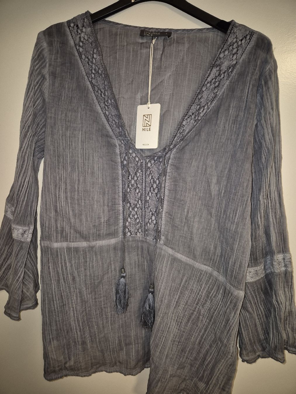 Nile Camicette: nile, bluse, neu, gr S – Nuovo e nell'imballaggio originale da Luzern venduto da Ami-be
