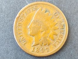 One cent 1897