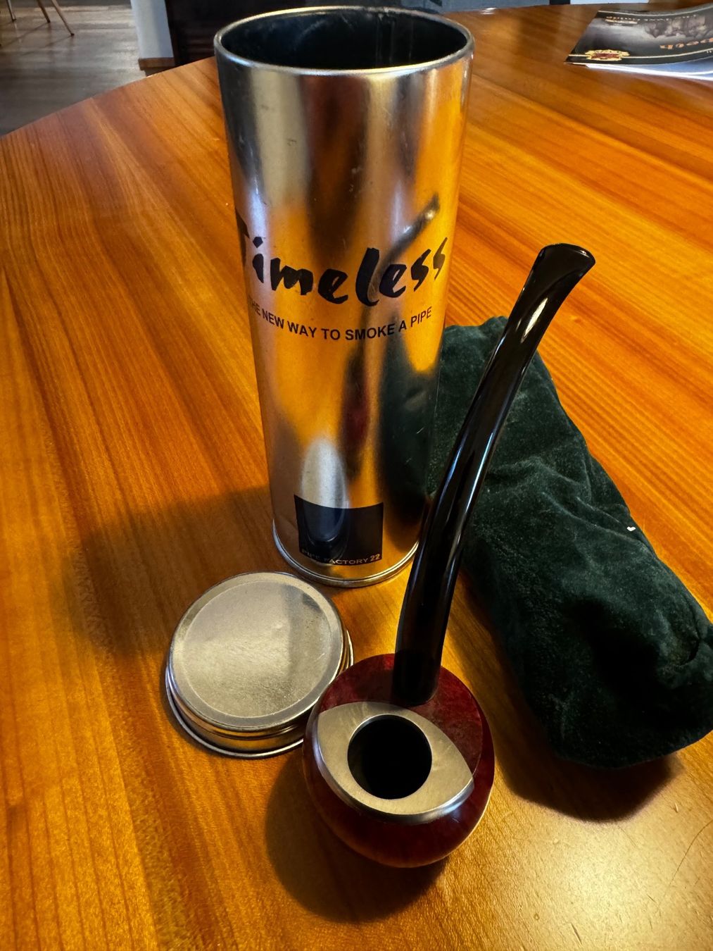 Pipe & Accessori: Tabak Pfeife Marke "Timeless" Handgefertigt – Nuovo (secondo la descrizione) da Zürich venduto da Nimbusso