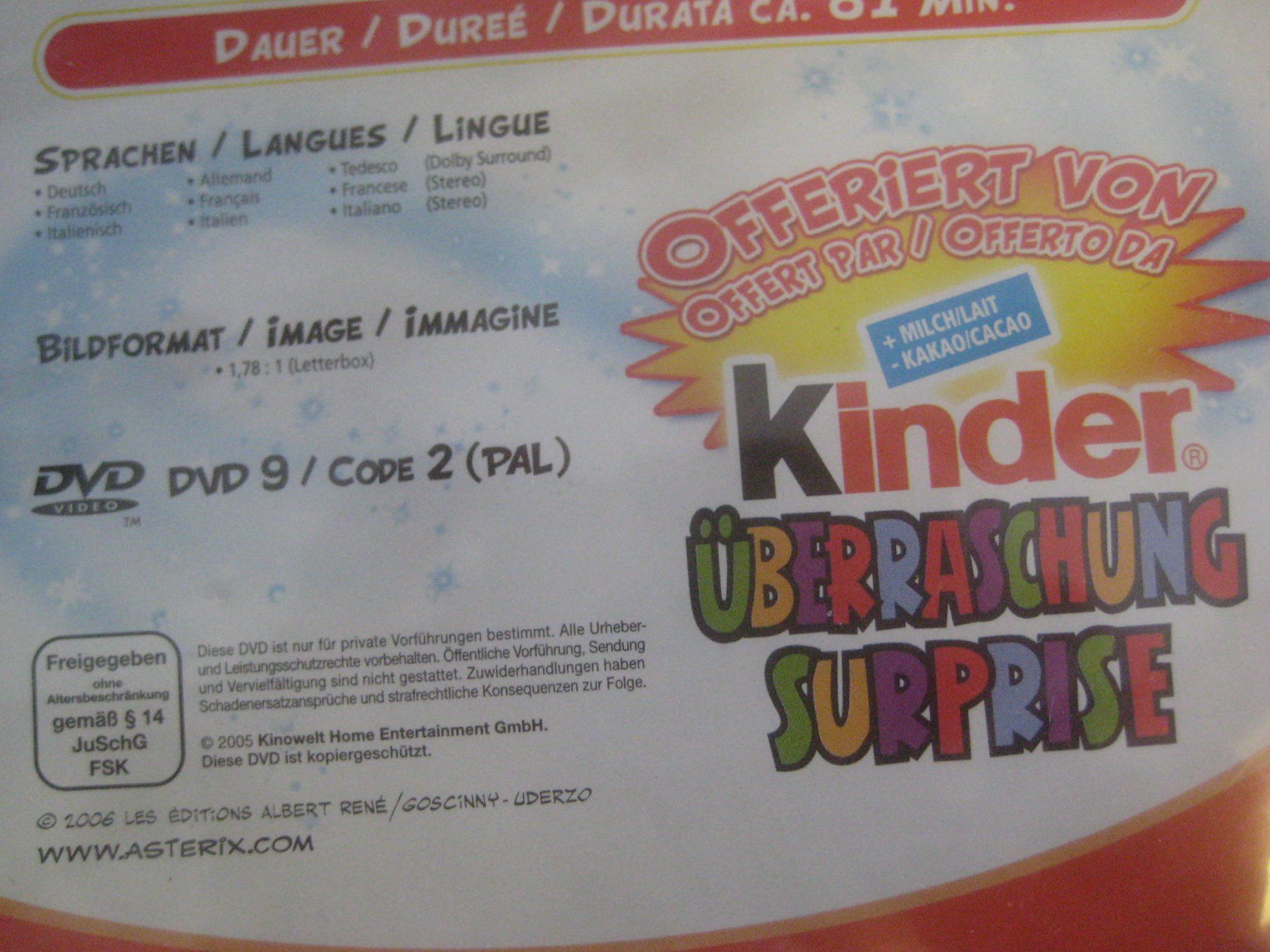 Tutti i DVDs: DVD  ASTERIX   IN AMERIKA – Usato da Uster venduto da flocke1 2