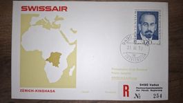 Swissair Zürich - Kinshasa 31.03.1970