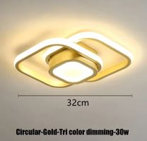 Plafonnier moderne à LEDs pour chambre salon couloir ect...