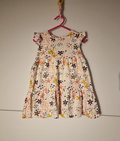 ZY BabyGirl Sommerkleid mit Blumenmuster Gr. 92 (89–95 cm)