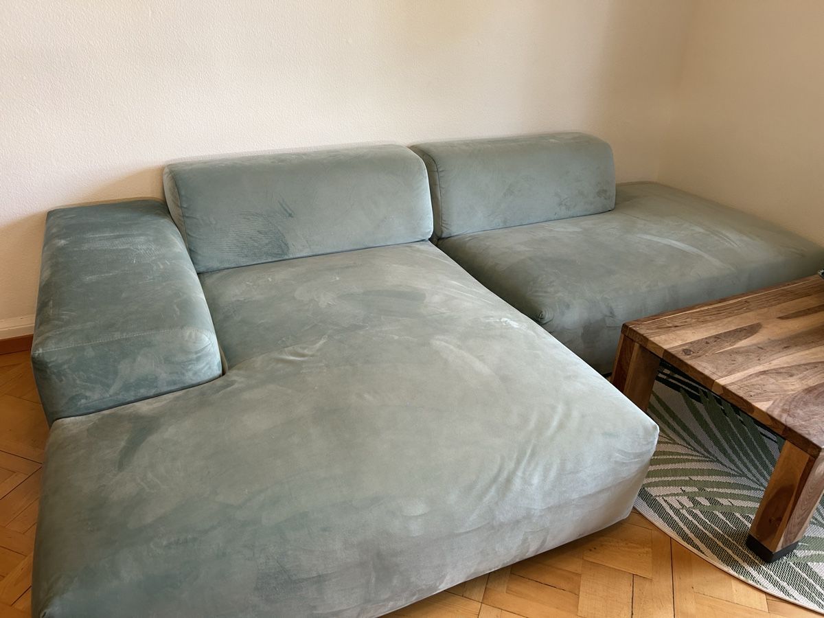 Sofas: Mycs Pyllow Design Sofasystem Eisblau – D'occasion à Bern par floorball_zoro