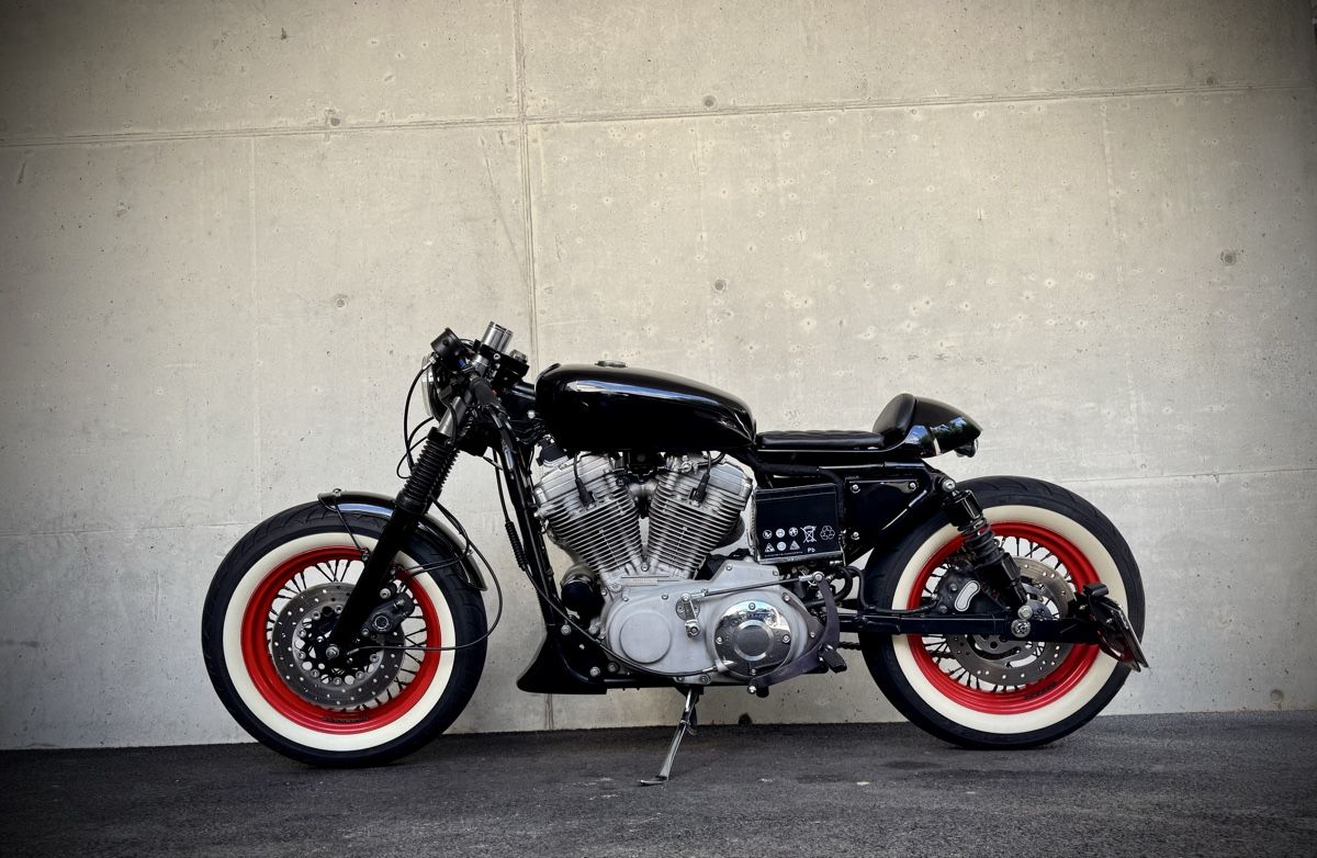 Harley-Davidson Strada: Harley Sportster Custom Cafe Racer – Usato da Neyruz FR venduto da didi8383 1