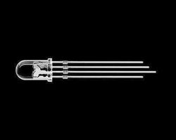 100Stk. 5mm RGB LED glasklar