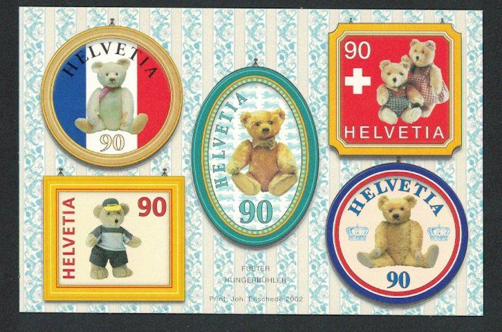 Tutti i francobolli: Markenheftchen-100 J. Teddybär 2002 ** – Nuovo (secondo la descrizione) da Bonstetten venduto da Pinguin75