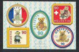 Markenheftchen-100 J. Teddybär 2002 **