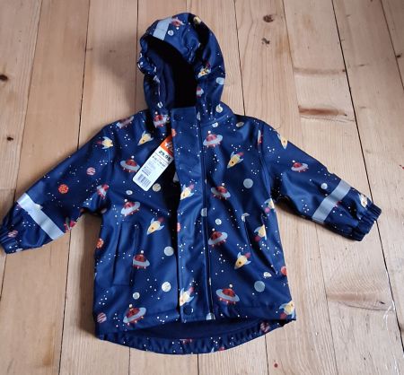 Gefütterte Regenjacke Gr. 74/80 NEU !!