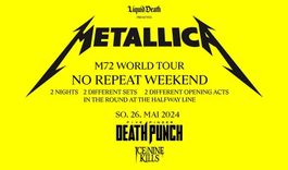 Metallica - M72 World Tour | 1-Tages-Ticket (26. Mai 2024)