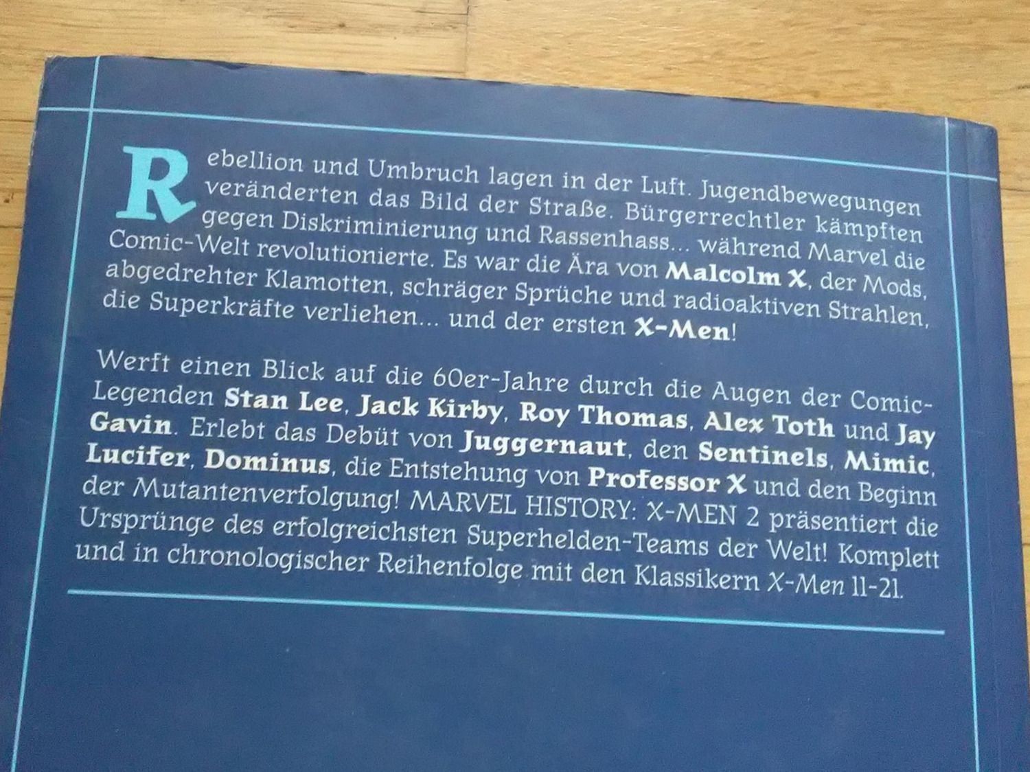 Comics: Die X-Men (Band 2)  Marvel History   (DE – Gebraucht aus St. Gallen von elk2021 3