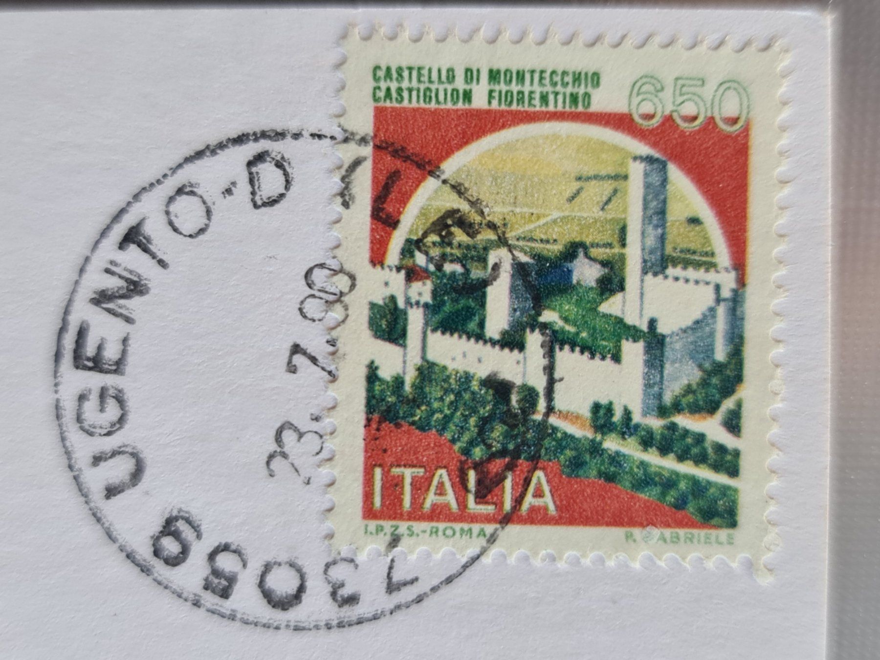 Cartoline postali: Ansichtskarte Ugento Italien – Usato da Dintikon venduto da Vexi 1