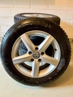 4 Winterräder VW Original Alufelgen 15" Continental Reifen