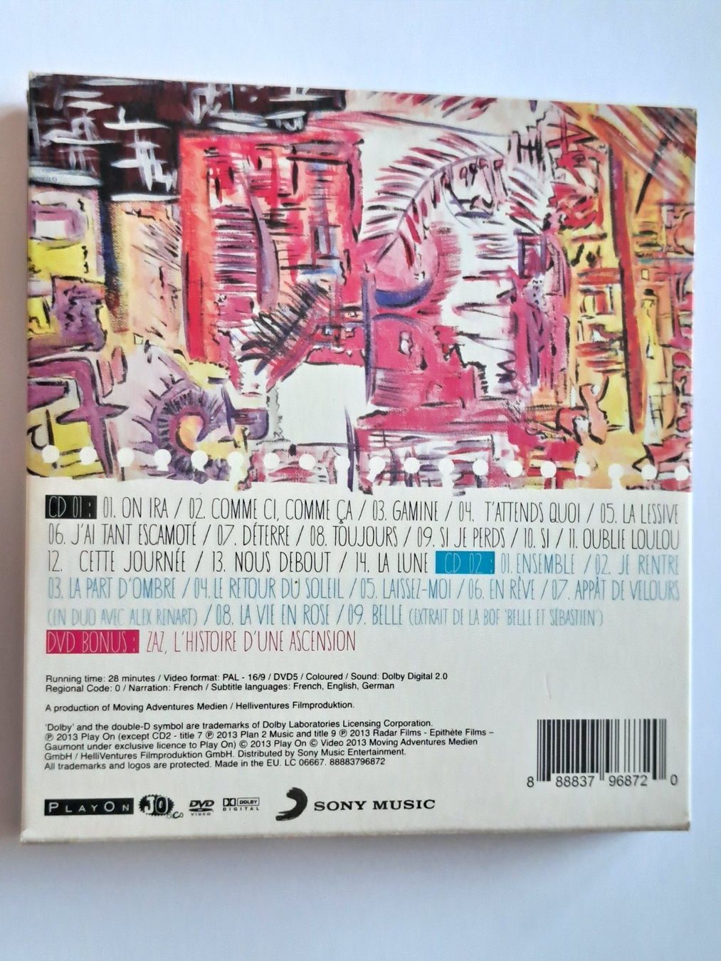 CD: Cd + DVD Zaz - Recto verso – Usato da Pully venduto da bro_n52j 1