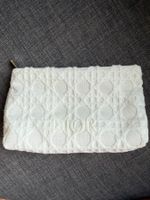Dior White Cannage Pouch