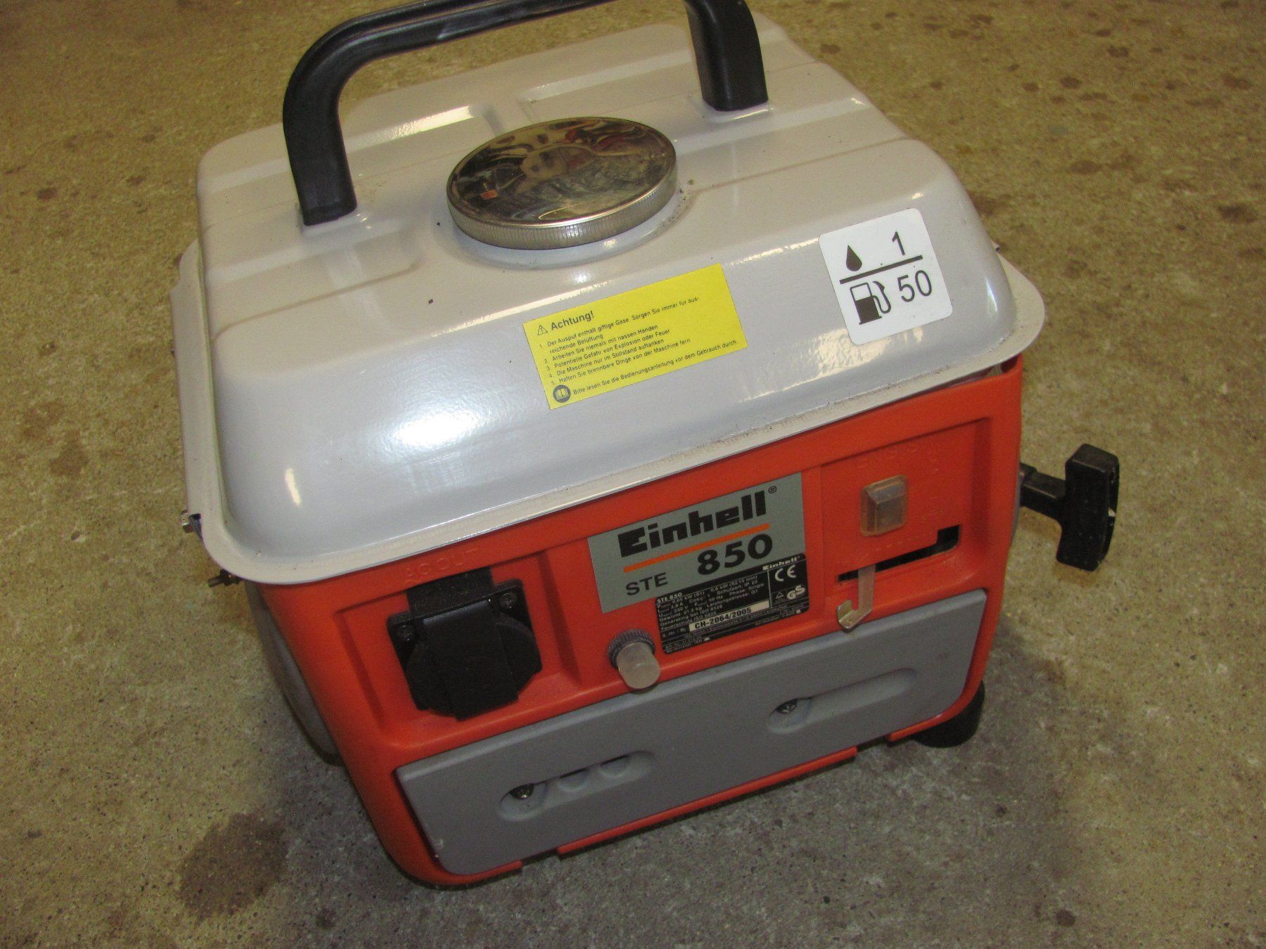 Einhell Générateurs de courant: Stromaggegrat Generator Stromgenerator Stromerzeuger – D'occasion à Malters par monarkli